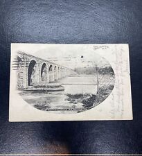 Pennsylvania Railroad Bridge New Brunswick New Jersey Vintage Postcard 1905 picture