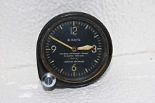 REVUE THOMMEN AIRCRAFT military A-11 1938-45 onboard 8 days swiss vintage clock. picture