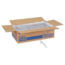 Dixie 7.13'' Heavy-Weight Polystyrene Plastic Fork by GP PRO (),Clear,Fh017,Case picture