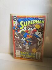 DC Comics Superman #50 Comic December 1990 Back to Full Power BAGGED BOARDED picture