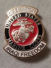 US Marine Corp Operation Iraqi Freedom Pin picture
