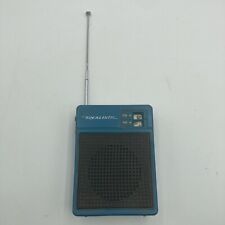 Realistic Blue Vintage 1970's Pocket Transistor Radio Shack Works Tested picture