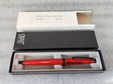 Vintage Red Cross Ball Point Pen Pontiac Dealership Promo Collection NEW IN BOX picture