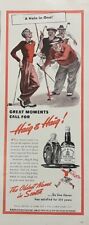 Rare 1941 Original Vintage Haig & Haig Scotch Liquor Golf PGA Advertisement Ad picture