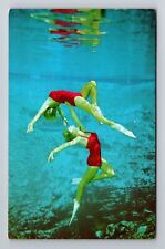 Weeki Wachee FL-Florida, Underwater Adagio, Antique, Vintage c1977 Postcard picture