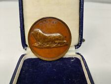 Antique SKYE Terrier Club of ENGLAND Dog Show Bronze Medal WE FEAR NAE FOE Award picture