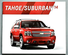 2014 CHEVROLET SUBURBAN AND TAHOE SALES BROCHURE CATALOG ~ 32 PAGES ~ 9