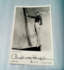 Audrey Hepburn Signed Postcard picture