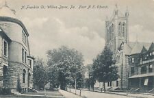 WILKES-BARRE PA – North Franklin Street First M.E. Church - udb (pre 1908) picture