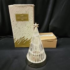 Vintage Avon Crystal Holiday Tree Battery Power Base Color-Changing Light 1990  picture