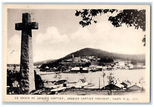 c1940's Le Croix De Jacques Cartier Jacques Cartier Monument Gaspe PQ Postcard picture