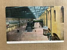 Postcard St Louis MO Missouri Union Train Station Midway Vintage Railroad 1909 picture
