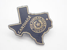 Carthage Texas Vintage Lapel Pin picture