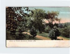 Postcard Scene on Omaha Boulevard Omaha Nebraska USA picture