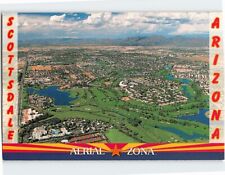 Postcard Aerial View of Scottsdale Arizona USA picture