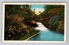 IL- Illinois, The La Salle Canyon, Antique, Vintage Souvenir Postcard picture