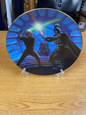Hamilton Collection Star Wars: Luke Skywalker and Darth Vader Collector's Plate picture