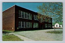Hartshorne OK-Oklahoma, Hartshorne High School, Antique, Vintage Postcard picture