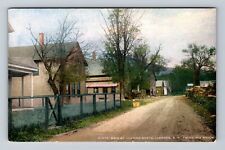 Johnson NH-New Hampshire, Main Street Looking North, Antique, Vintage Postcard picture