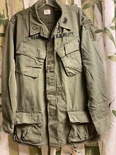 Vietnam Era US Army Green Berets Special Forces Poplin OG107 Distressed Uniforms picture