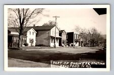 Bradford NY-New York, RPPC, Part Of Business Section, Antique, Vintage Postcard picture