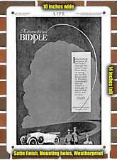 Metal Sign - 1918 Biddle 4-Passenger Roadster- 10x14 inches picture