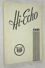 1945 Bowling Green High School Yearbook Annual Bowling Green Ohio OH - Hi Echo picture