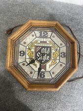 Vintage Heilemans Old Style Beer Wall Clock  picture