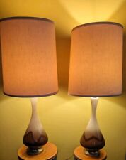 Royal Haeger Drip-Glaze Ceramic Table Lamps, A Pair picture