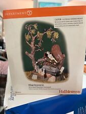 Dept 56 Halloween Haunted Graveyard *Animated Village Accessory 2001 Vintage picture