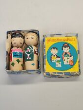 Vintage Nested Kokeshi Dolls in Original Box Japan Parham 3