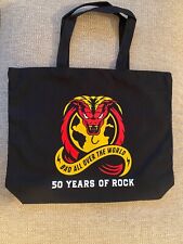 George Thorogood Black 2 Sided TOTE BAG- 50 YEARS OF ROCK NEW VIP RARE Licensed picture