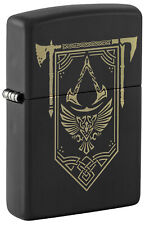 Zippo Assassin's Creed Design Black Matte Windproof Lighter, 48669 picture