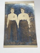 Post Card 1904-1918 Era, RPPC, AZO, Unposted, Portrait Of Two Women picture