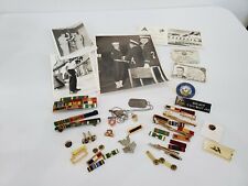WWII US Army World War Dogtags with Pics pins etc...  picture