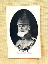 WW1 German General Prince Leopold Bavaria Autograph Postcard picture