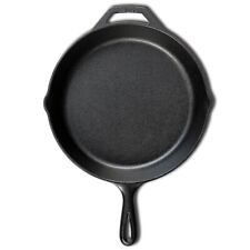Lodge Pro-Logic 12 Inch Cast Iron Skillet. Cast Iron Skillet with Dual Handles picture