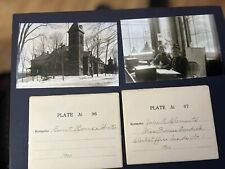 JS Wooley 1900 Historical Ballston Spa County Building Office Negative Photos picture