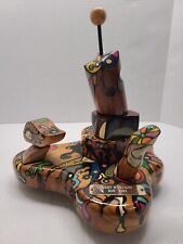 RARE ONE-OF-ONE Mack A Warren Signed ABSTRACT “REST STATION” Sculpture ART DECO picture