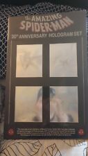 AMAZING SPIDERMAN 30th ANNIVERSARY HOLOGRAM SET 1992 BRAND NEW SEALED picture