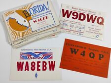 30 QSL cards USA 1960s picture