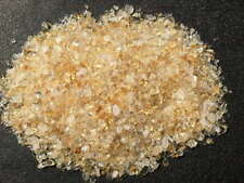 1/2 LB Bulk Tiny Gold Citrine Chips Quartz Crystal Small Stone Rock 3 - 6mm picture