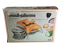Vintage Moulinex Mouli-Julienne (445) Rotary Slicer w/Original Box and Manual picture