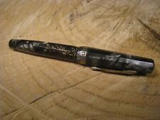Rare Vg 1935 Silver & Black Shell Eversharp Doric Regular Model 54C fountain Pen picture