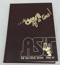 Vintage Arizona State University Yearbook The Sun Devil Spark 1986-87   EL picture