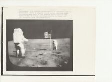 Historic Vintage 1972 1st Photo John Young Jumping Flag Salute NASA Apollo Moon picture