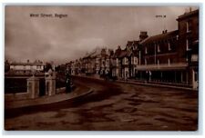 c1920's West Street Residence View Bognor Regis Sussex England RPPC Postcard picture