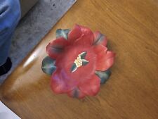 PARTYLITE PARTYLITE POINSETTIA PILLAR HOLDER P8844 CANDLE HOLDER picture