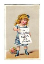 c1880 Trade Card Lautz Bros. & Co., Napkin Soap, Buffalo, N.Y. picture