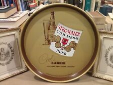 Vintage 1953 Stegmaier Gold Medal Beer Metal Advertising Tray Wilkes Barre Pa. picture